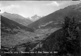 Bormio panorama verso il pizzo Tresero